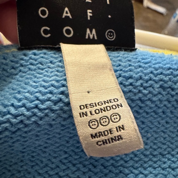 Lazy Oaf Multicolor Flower Sweater Size Medium - Picture 6 of 8